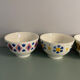 Lot de Bol ancien multicolore