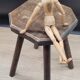 Low stool 4 legs