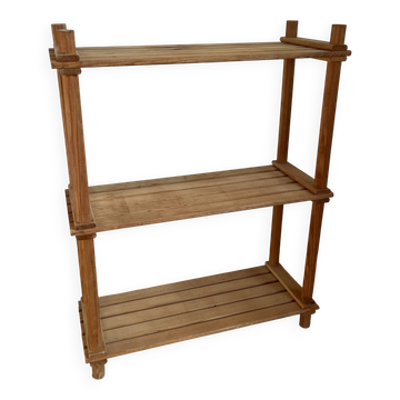 1970 pine bookshelf shelf