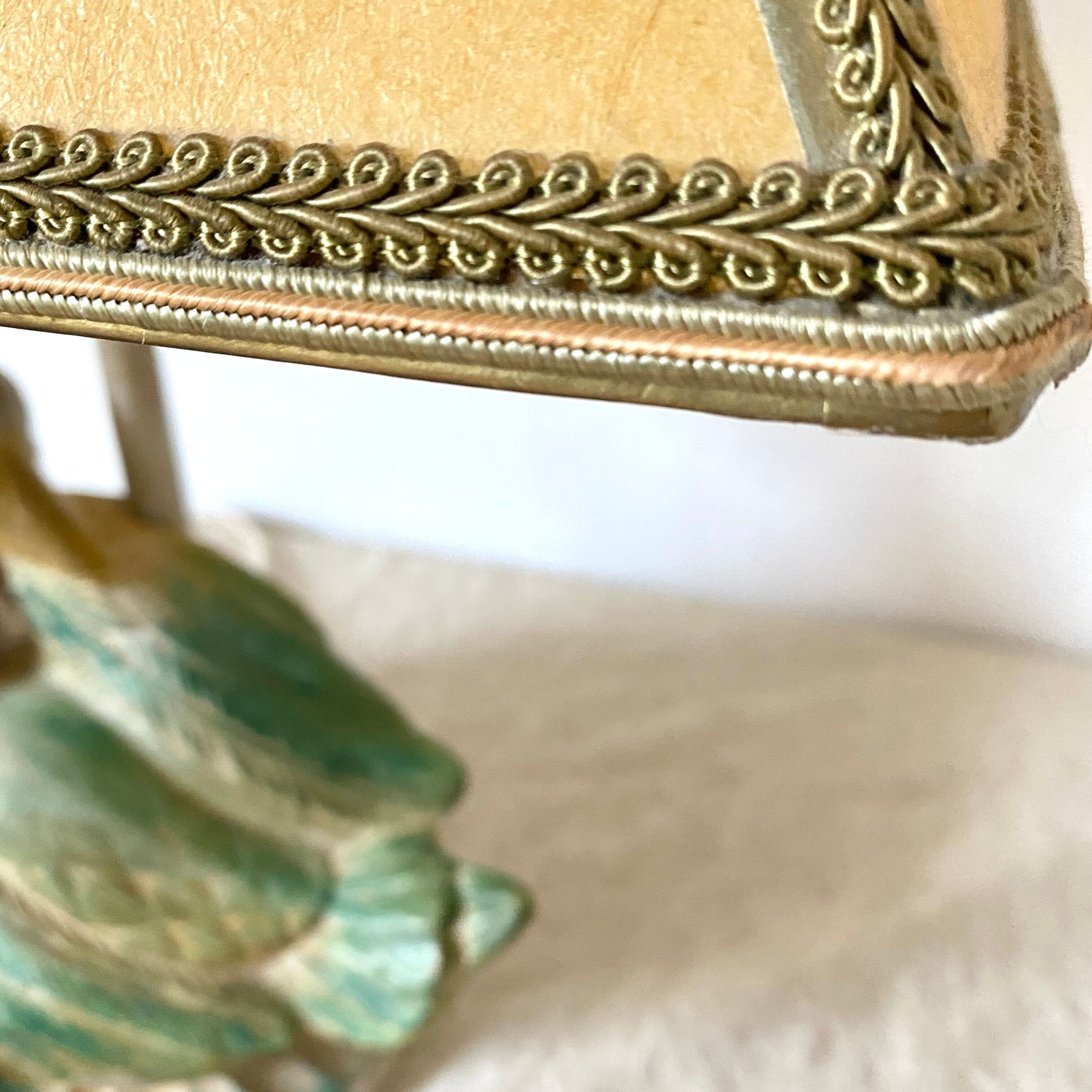 Vintage ceramic duck lamp