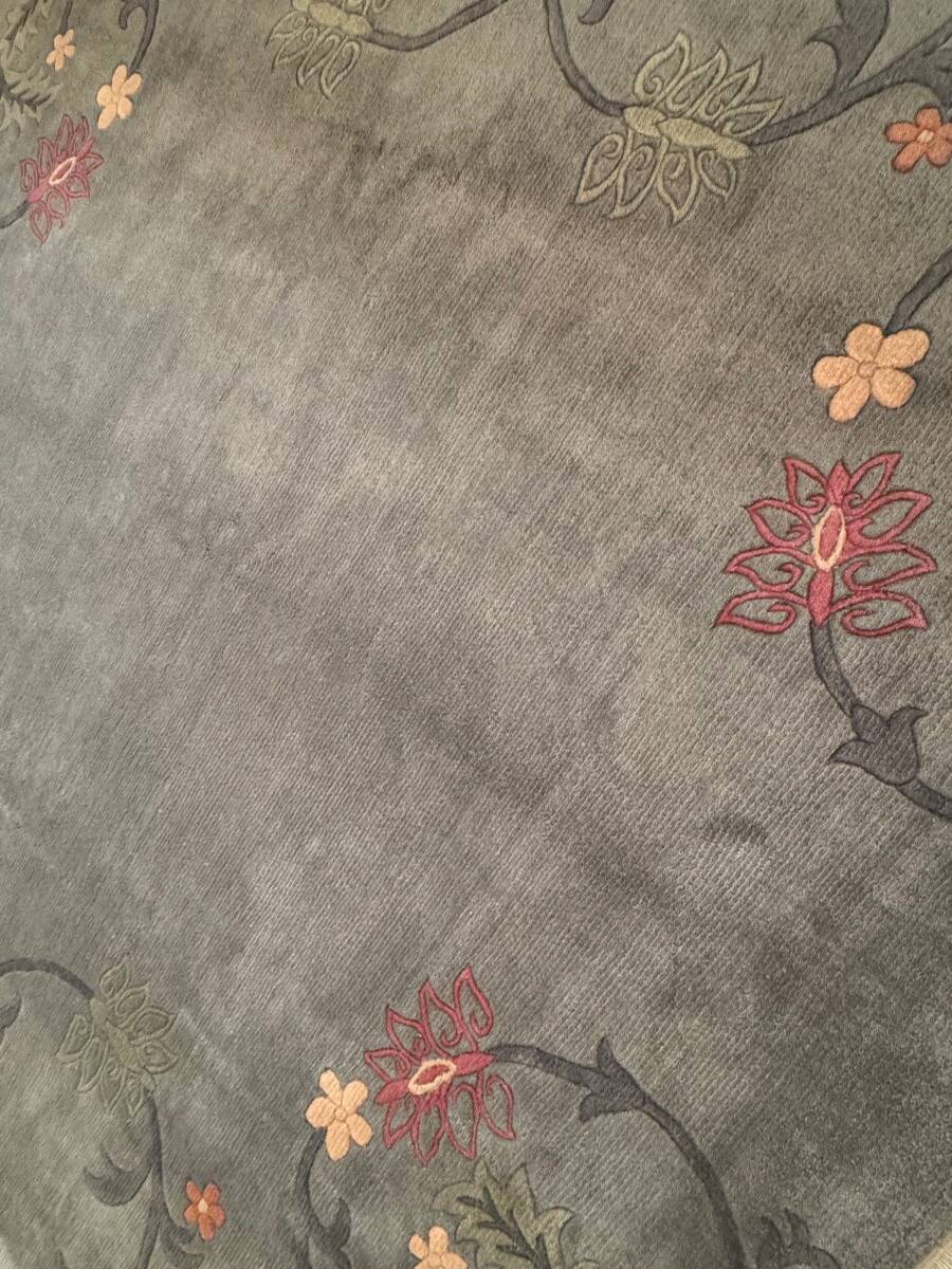 Nepalese floral carpet 245x245 cm