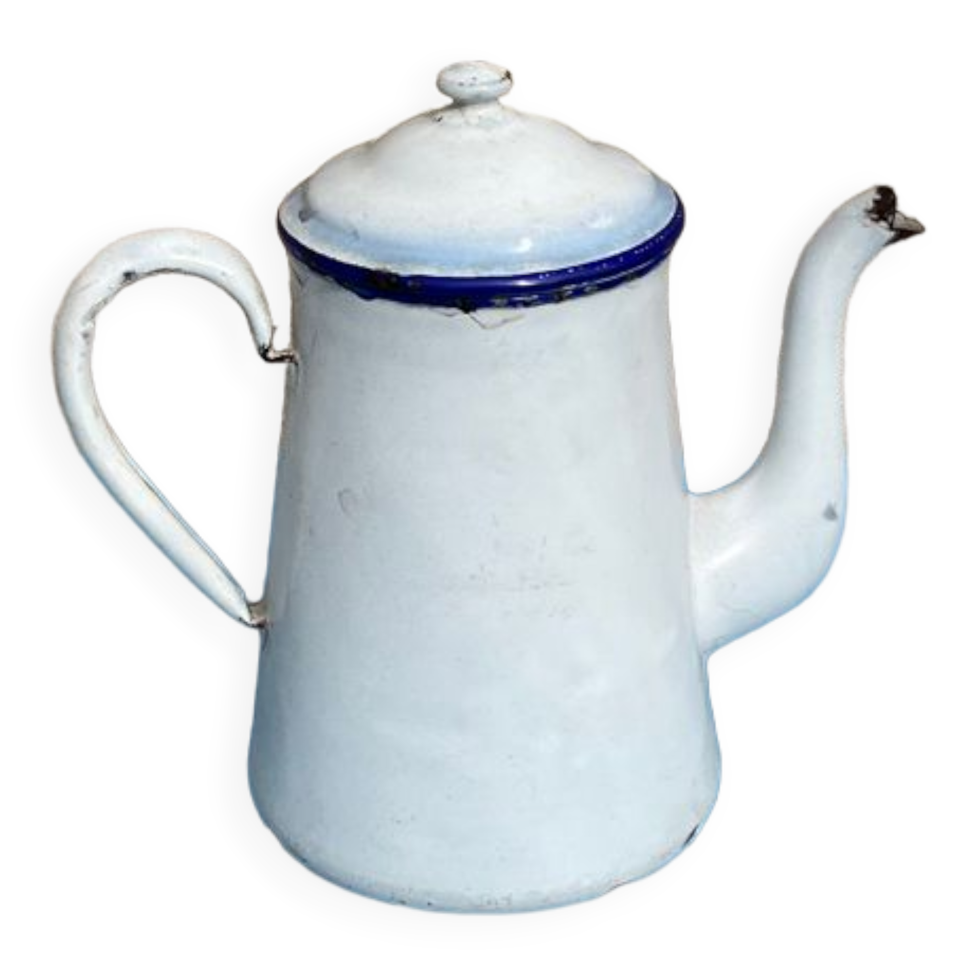 Enamelled coffee maker