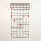 Wire coat rack by Karl Fichtel for Drahtwerke Erlau 1950s