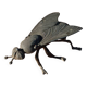 Metal fly ashtray