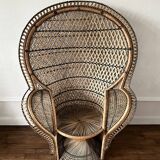 Fauteuil Emmanuelle Peacock Chair