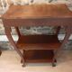 Console en noyer de style Louis XV