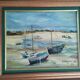 Oil painting Low tide