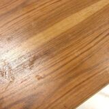 Teak and metal side table, Sweden, 1950s