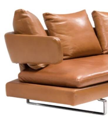 High-end leather sofa B&B Italia