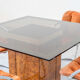 Table and chairs, 1970