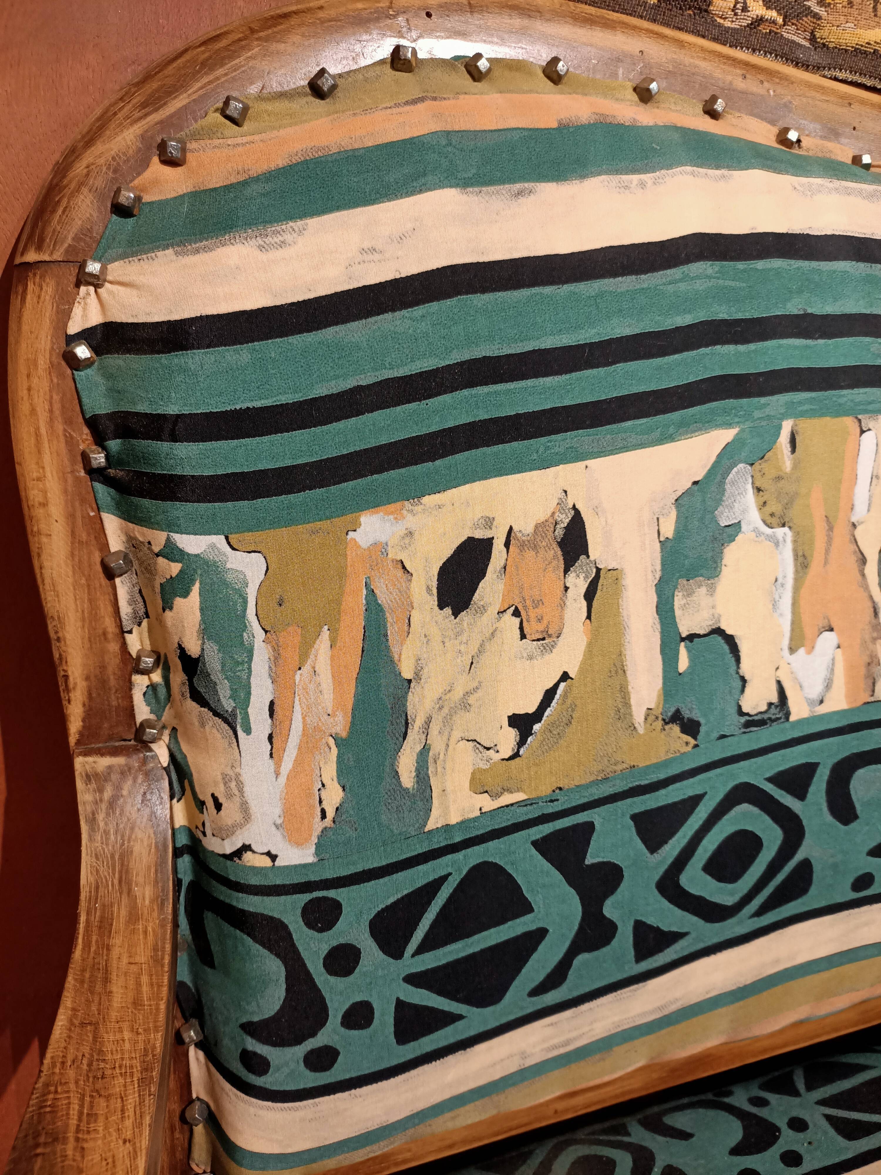 Restored Provencal bench
