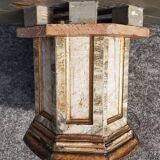Coffee table (polychrome wood)