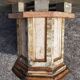 Table basse (bois polychrome)