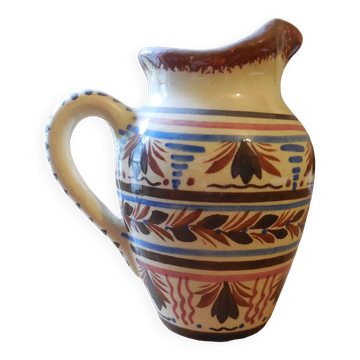 Petit pot à lait ancien en céramique de Quimper
