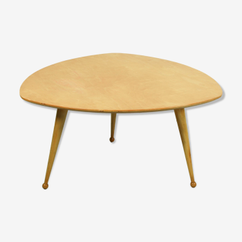 Kidney shaped coffee table by Cees braakman for UMS Pastoe