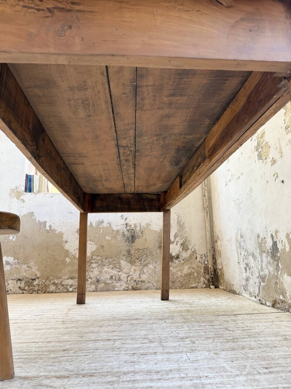 Cherry farmhouse table 1m8