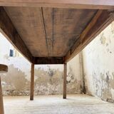 Table de ferme en cerisier