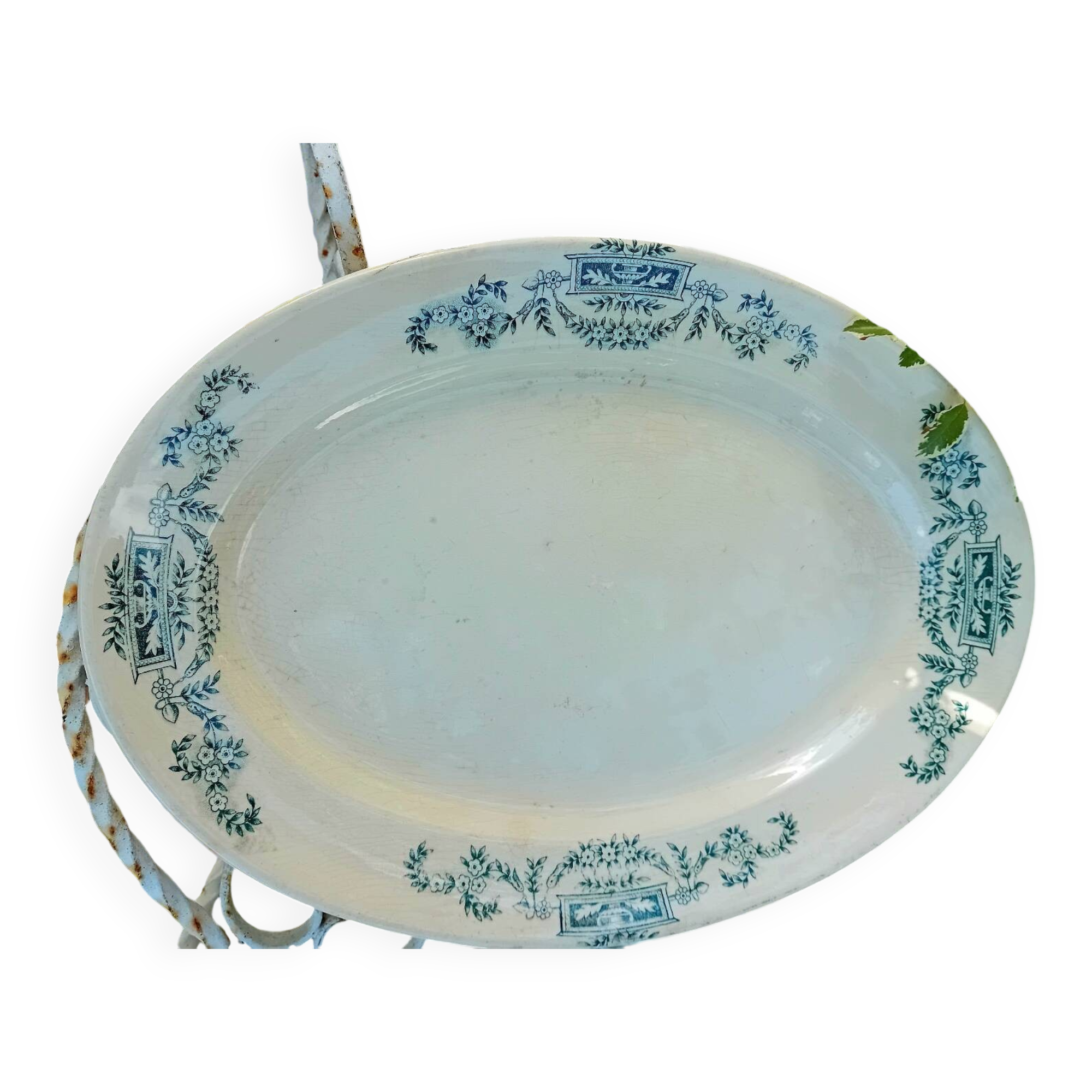 Longchamp serving platter, Lutèce series