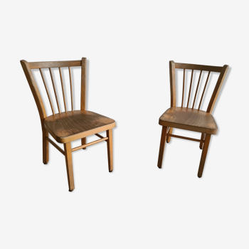 Pair of Baumann children's chairs