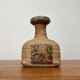 Danish vase from a pottery studio from the mid-century by Tue Poulsen, 1960s.