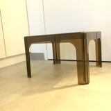 1970 Prisunic vintage plexi coffee table