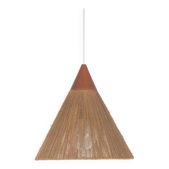 Lampe à suspension du milieu du siècle par Temde Leuchten, années 1960