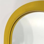 Miroir jaune par Anna Castelli Ferrieri pour Kartell 1980