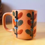 Cornean vintage stoneware mugs 60s