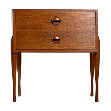 Small Danish Teak Chest of drawers 1960s