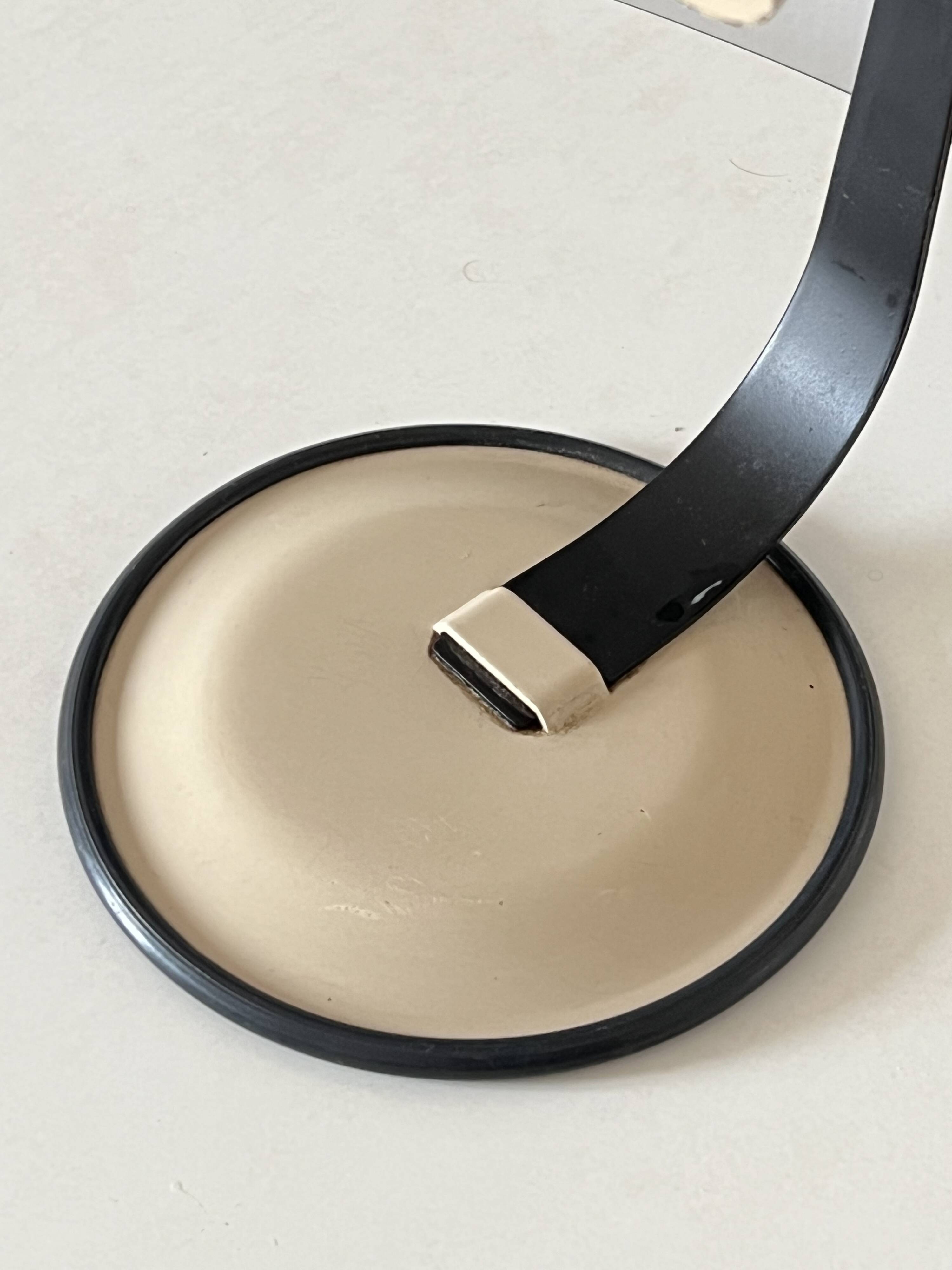 Vintage beige table lamp