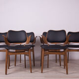 Model 107 armchairs by Hans Olsen for Bramin, 1950