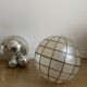 Ball in mother-of-pearl and brass to hang