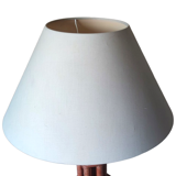 Vintage lamp lampshade fabrics, wooden colonnade foot