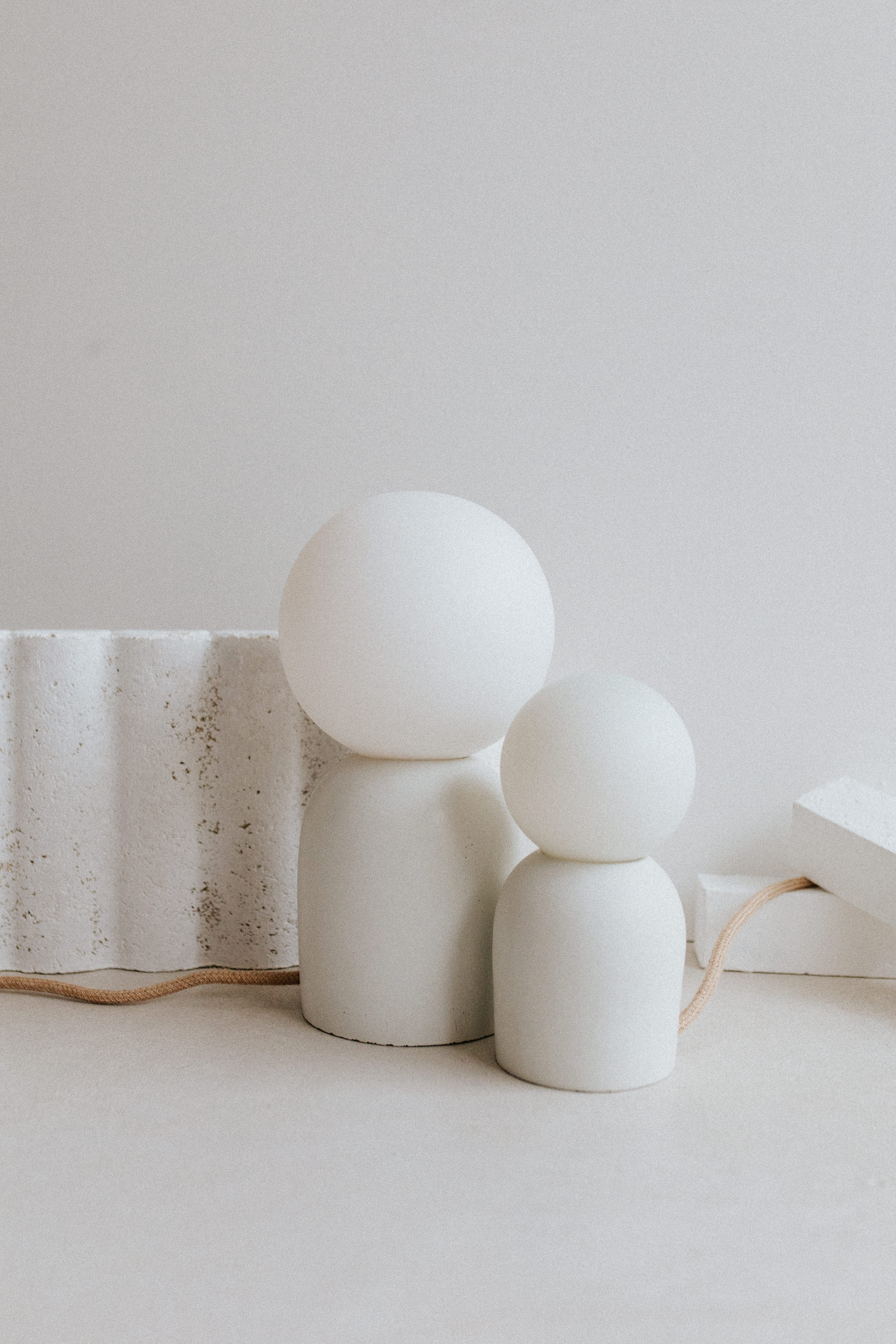 Table lamp Andrée - white - Zuri objects