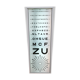 Bright optometric scale