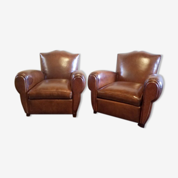 Set of 2 club armchairs