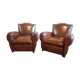 Set of 2 club armchairs