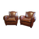 Set of 2 club armchairs
