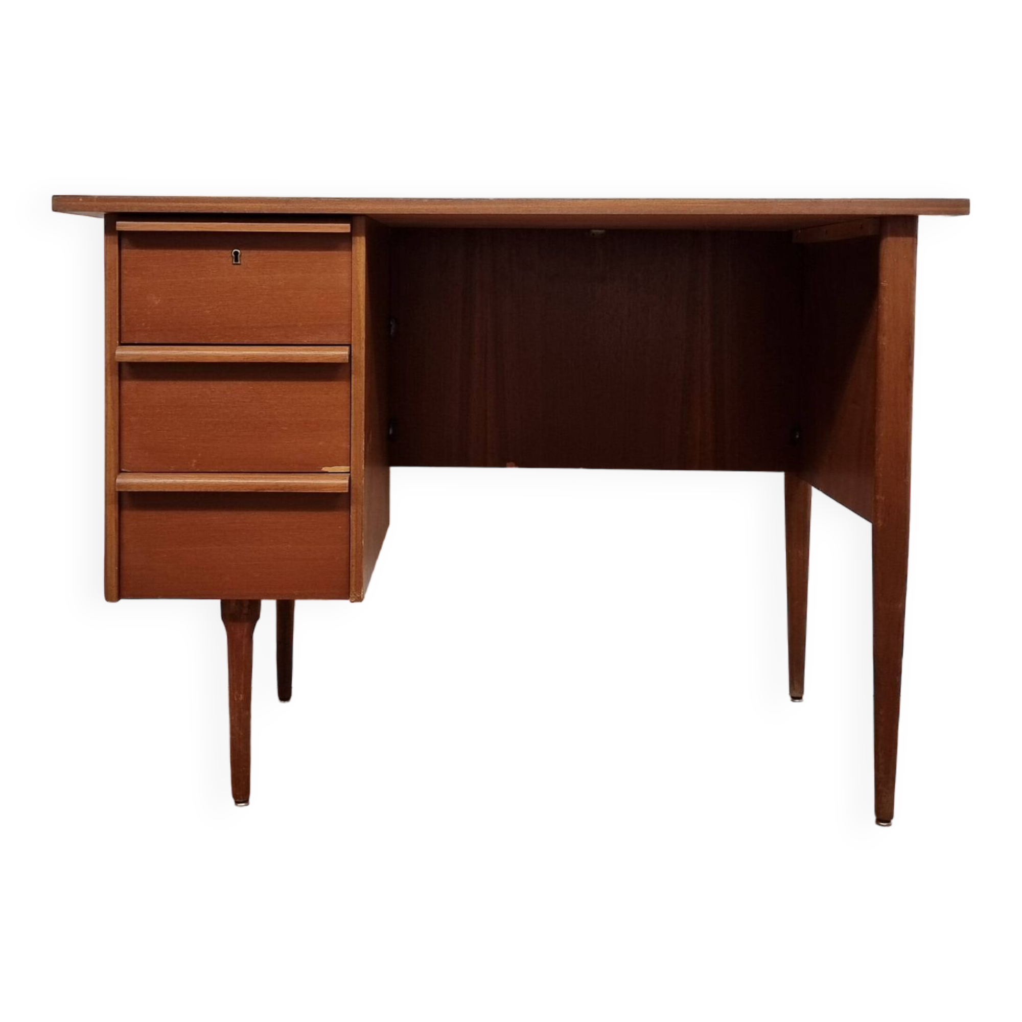 Scandinavian teak desk from the 1960s