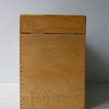Light wooden box, 60s