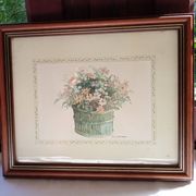 Country bouquet painting