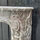 Very Elegant Louis XV Fireplace In Gray Ardennes Marble, 18th Century