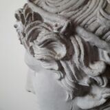 Bust of plaster 19th