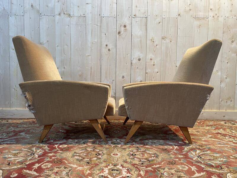 Pair of armchairs 1950/1960