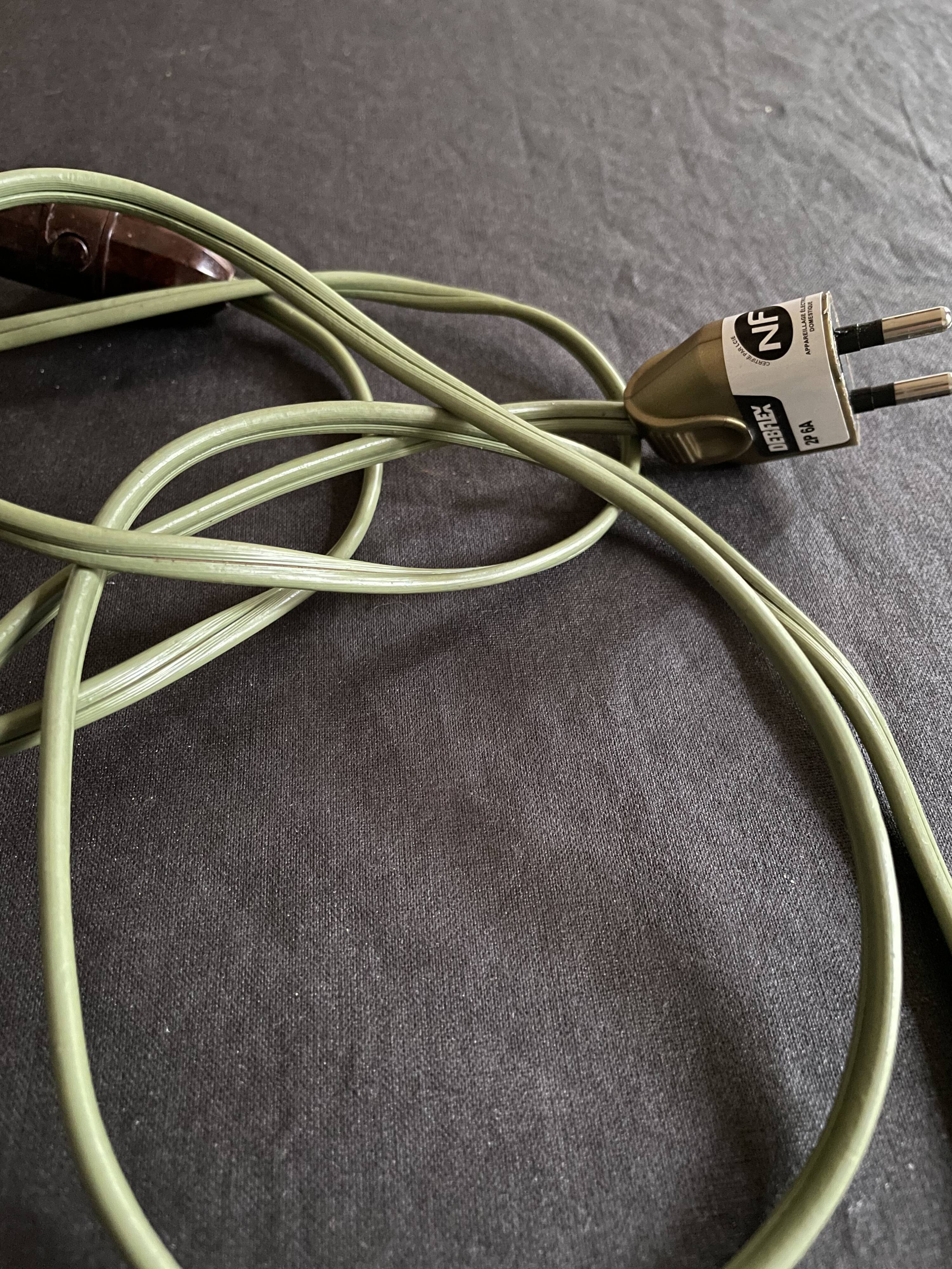 Art deco chrome mushroom lamp