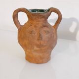 Anthropomorphic terracotta vase, 1960
