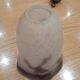 Old glass paste tulip wall light