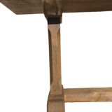 Solid wood farmhouse table long 230cm