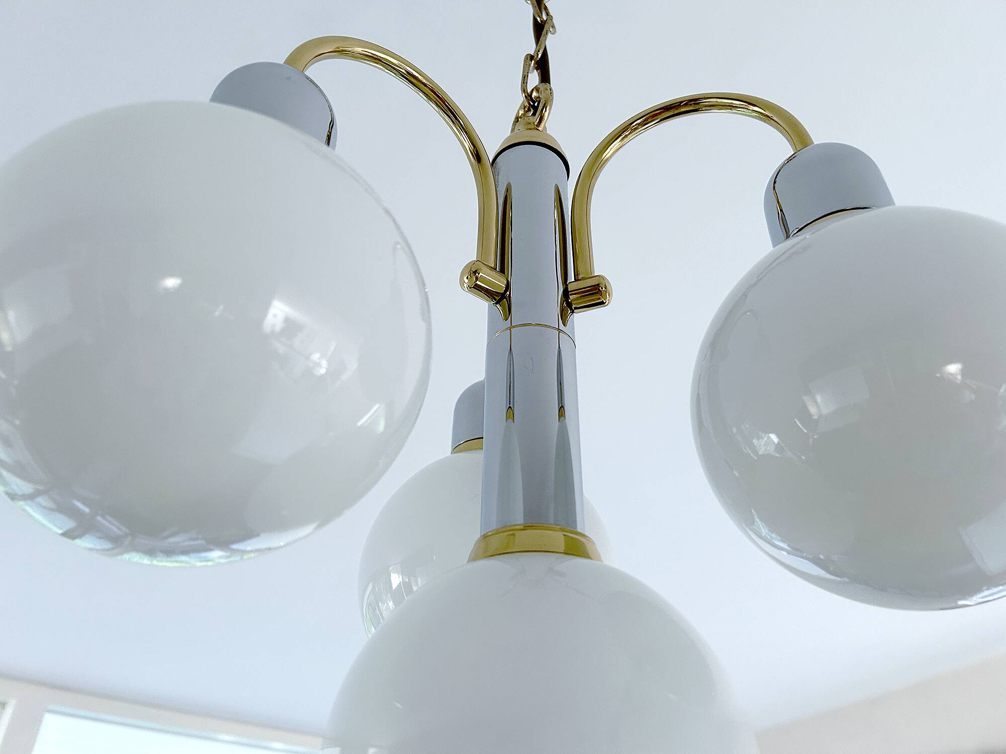 Vintage Cascade Glass Pendant Light