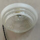Small Art Deco glass pendant light